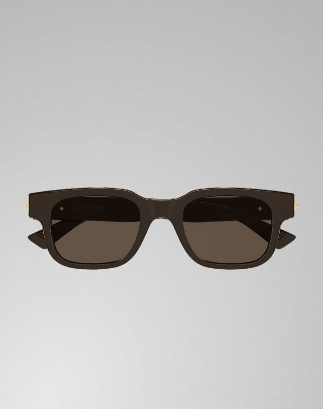 Bottega Veneta BV1411S-003 – Lunettes de soleil rectangulaire brun (M)