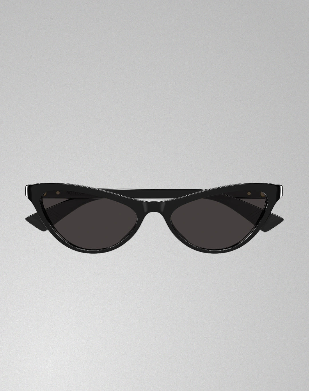 Bottega Veneta BV1414S-001 – Lunettes de soleil œil-de-chat noir (M)