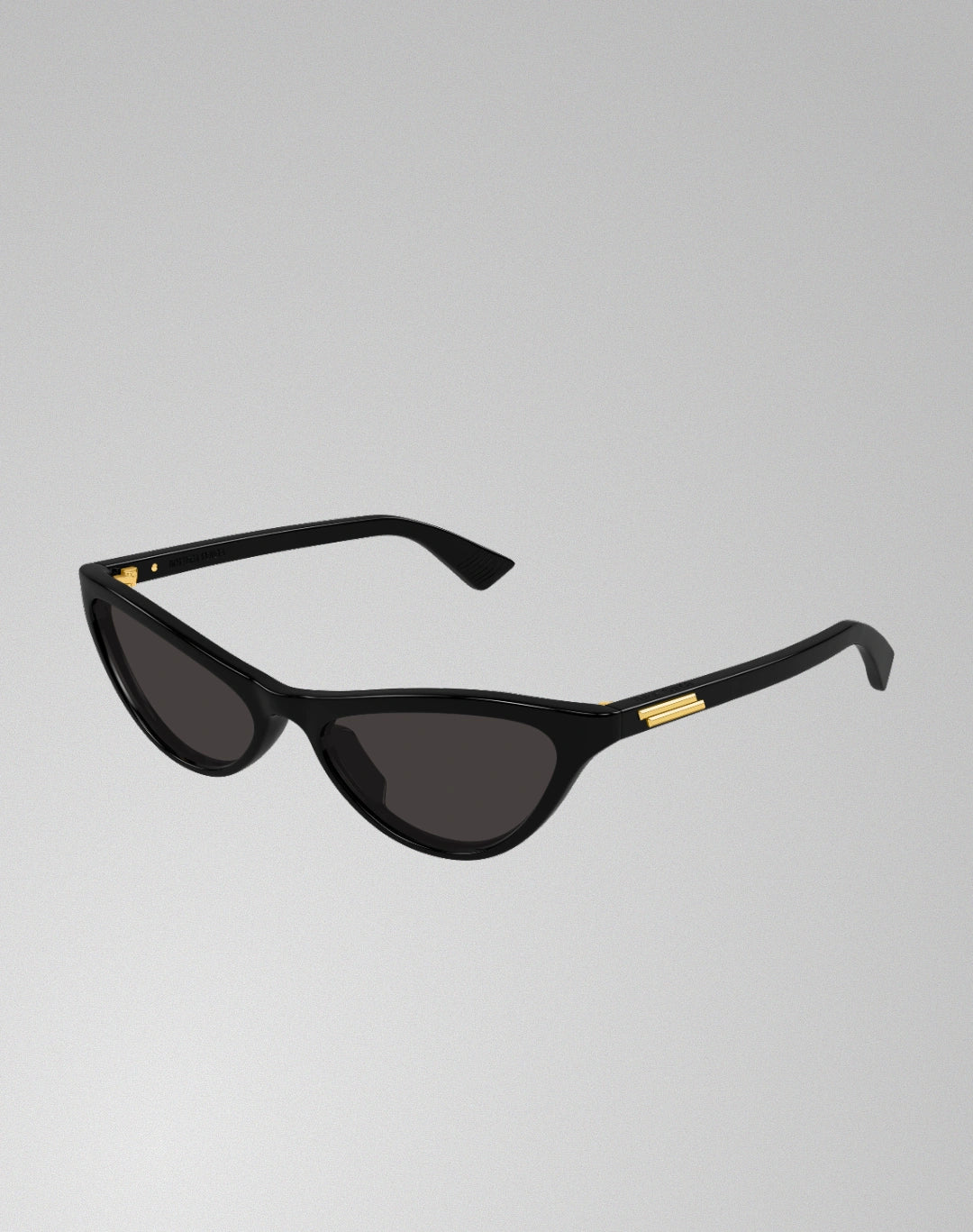 Bottega Veneta BV1414S-001 – Lunettes de soleil œil-de-chat noir (M)