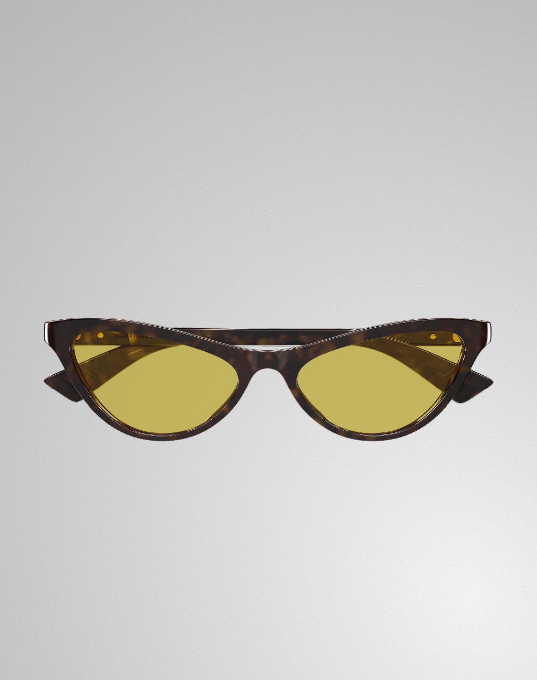 Bottega Veneta BV1414S-002 – Lunettes de soleil œil-de-chat havane (M)