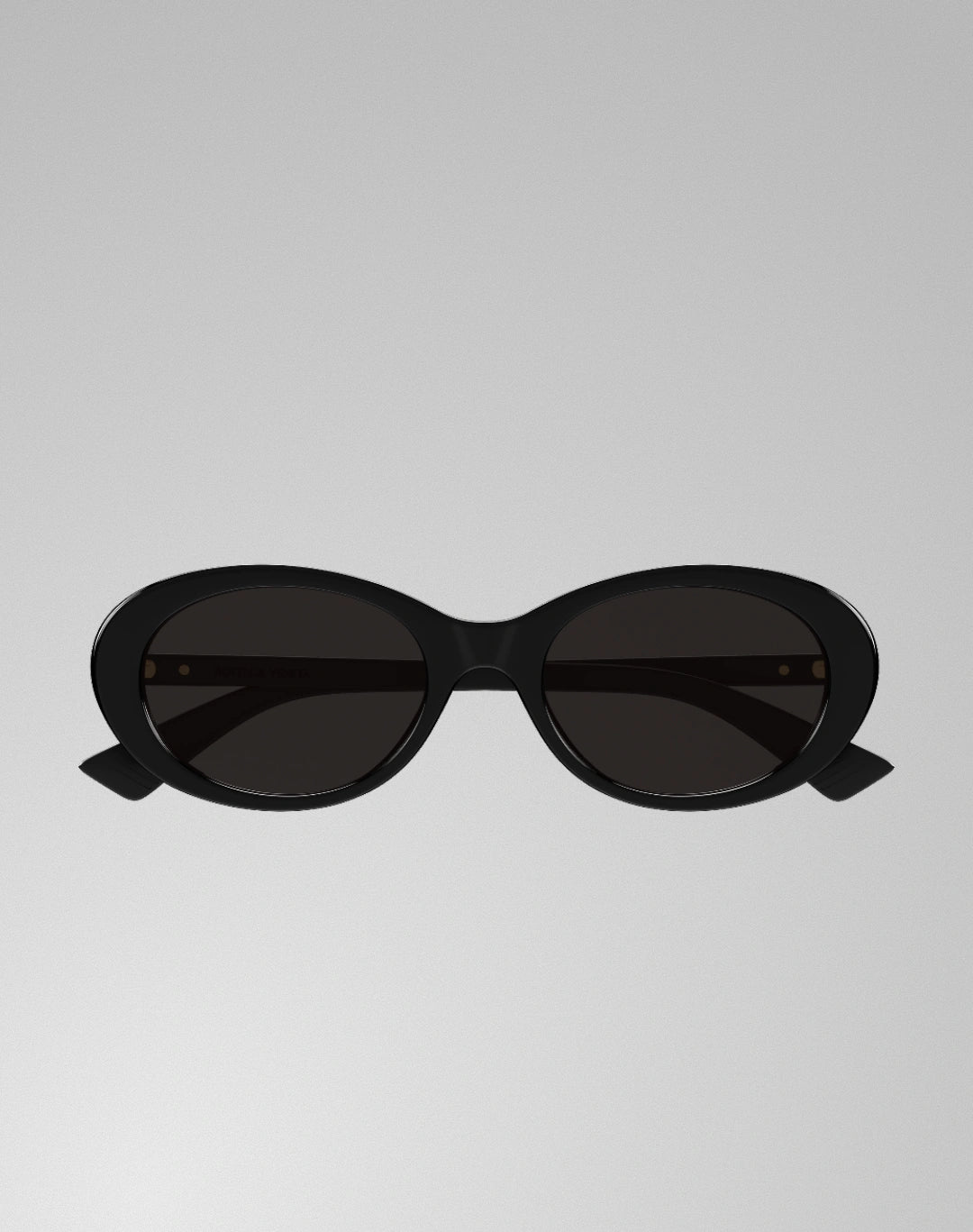 Bottega Veneta BV1415SK-001 – Lunettes de soleil ovale noir (M)