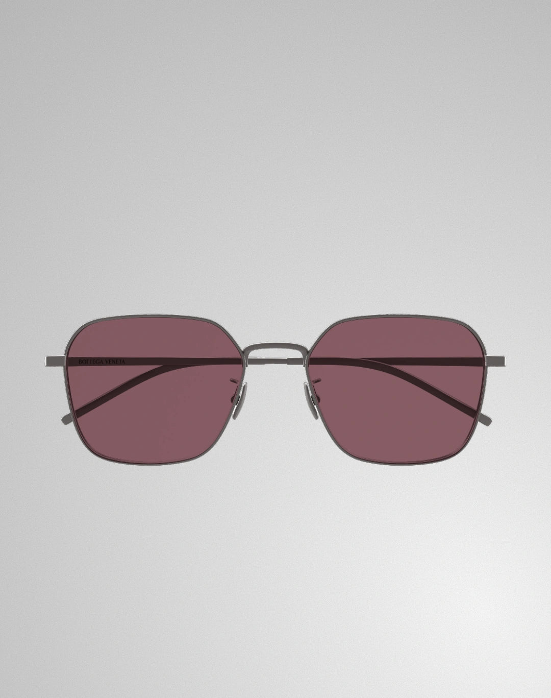 Bottega Veneta BV1422SA-003 – Lunettes de soleil Carrée ruthénium (L)