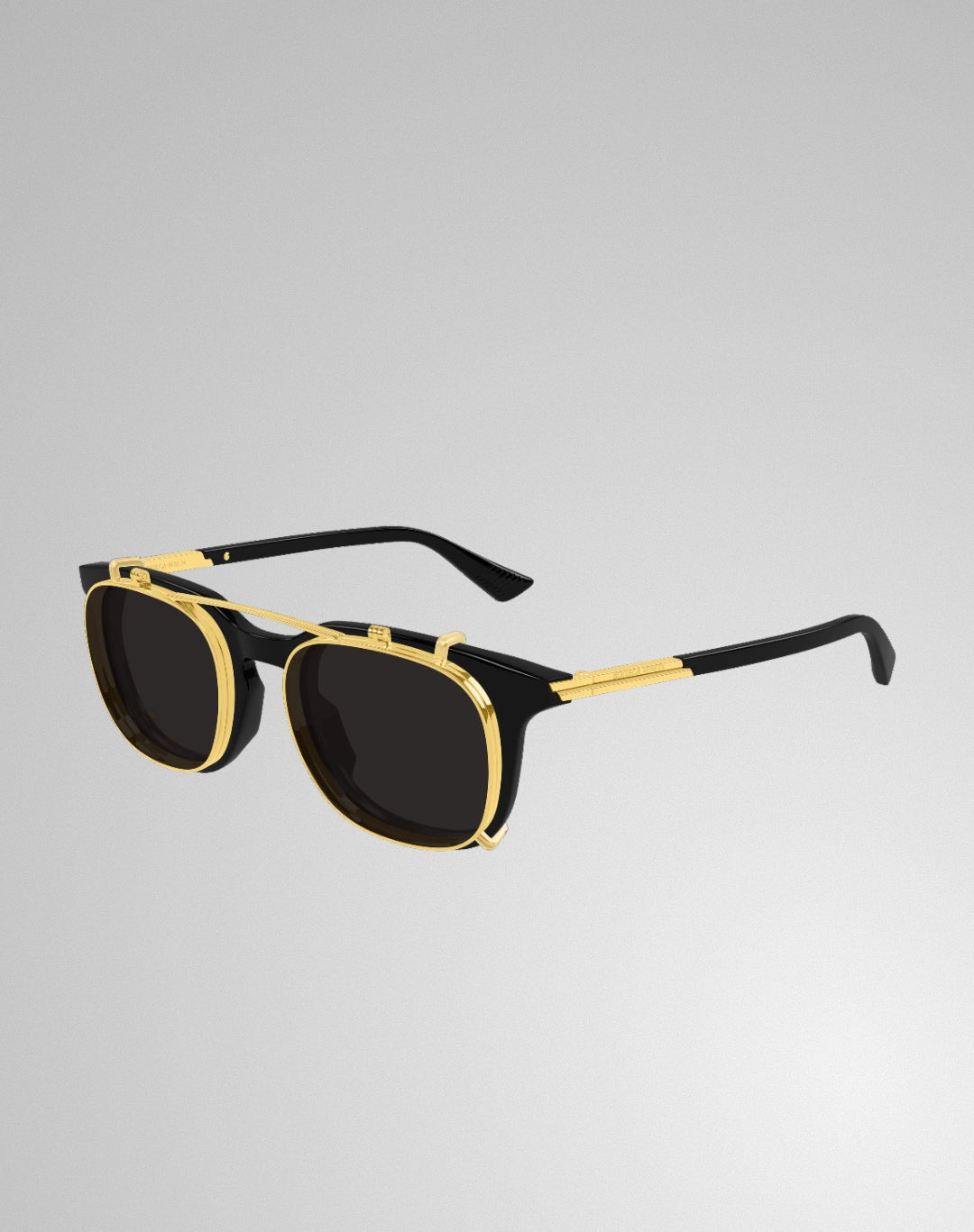 Bottega Veneta BV1429S-001 – Lunettes de soleil Rectangulaire noir (M)