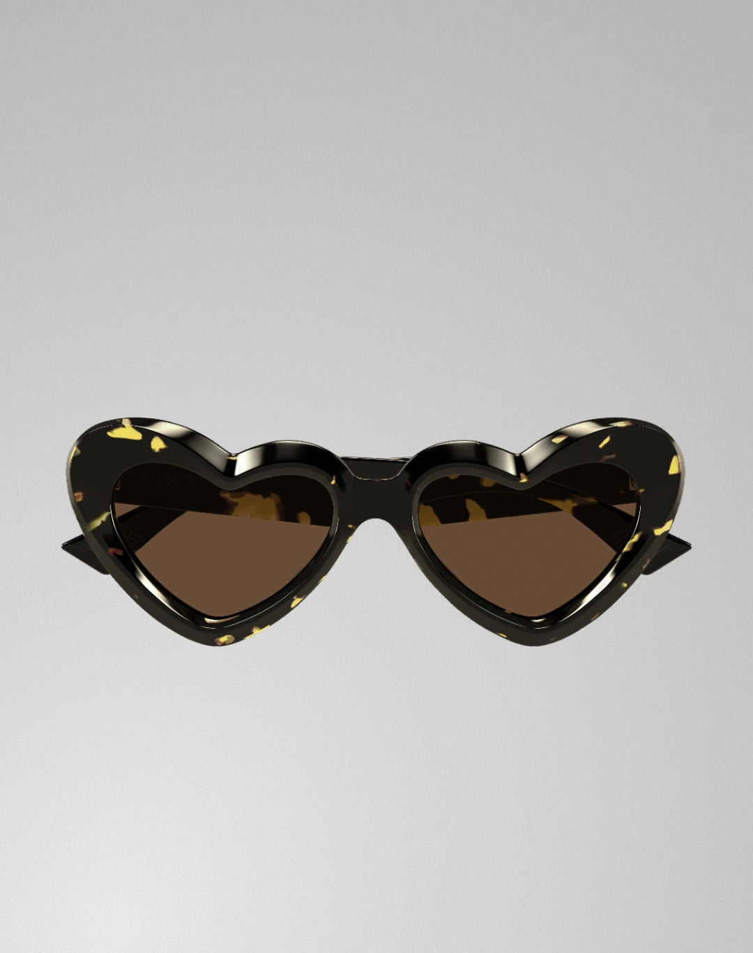 Bottega Veneta BV1432S-002 – Lunettes de soleil cœur havane (M)