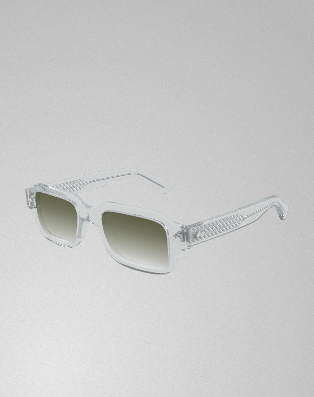 Bottega Veneta BV1442S-003 – Lunettes de soleil carrée gris (M)