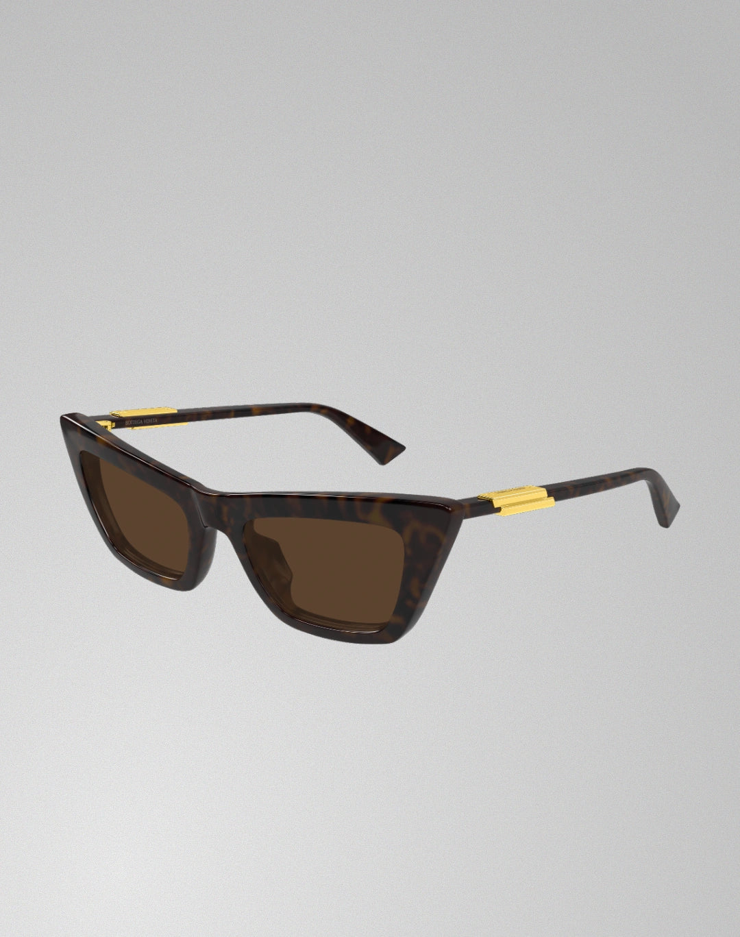 Bottega Veneta BV1446S-002 – Lunettes de soleil oeil de chat havane (M)