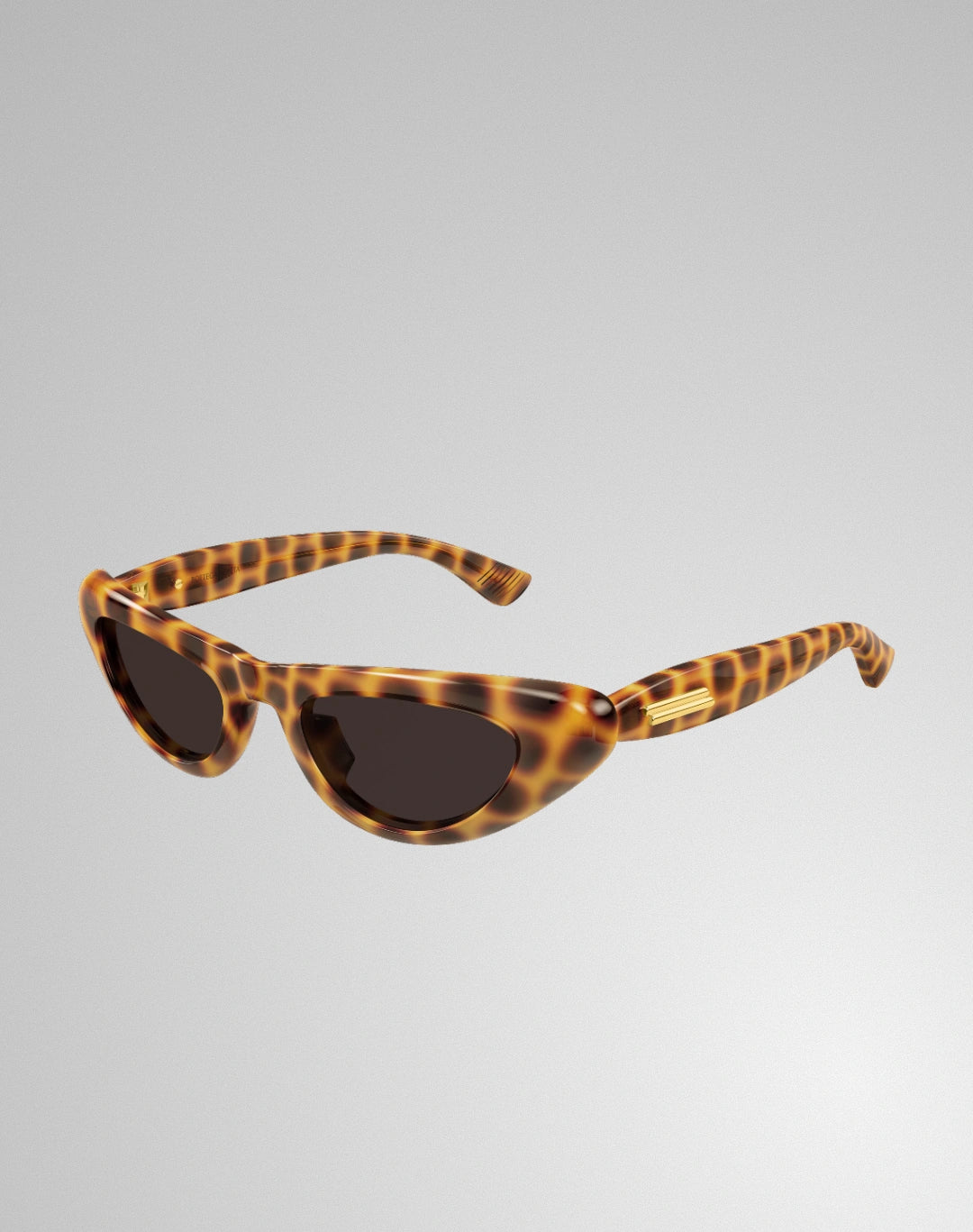 Bottega Veneta BV1450S-002 – Lunettes de soleil œil de chat havane (M)