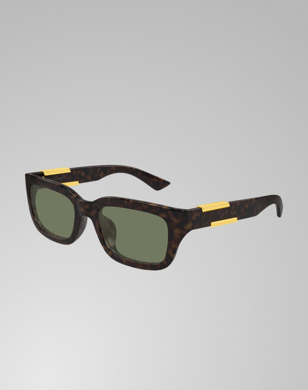 Bottega Veneta BV1453SA-003 – Lunettes de soleil rectangulaire havane (M)