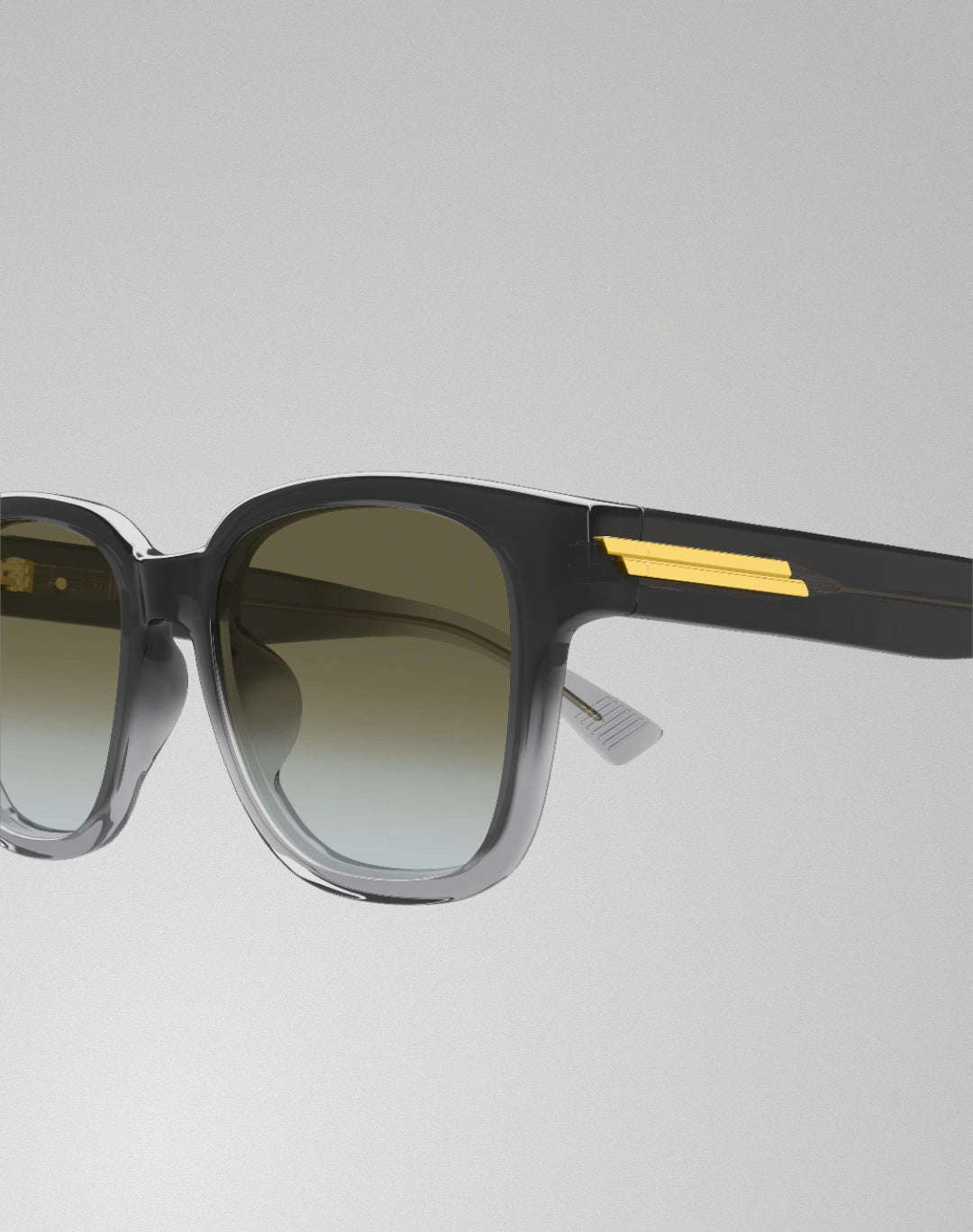 Bottega Veneta BV1461SK-003 – Lunettes de soleil oversize gris (L)
