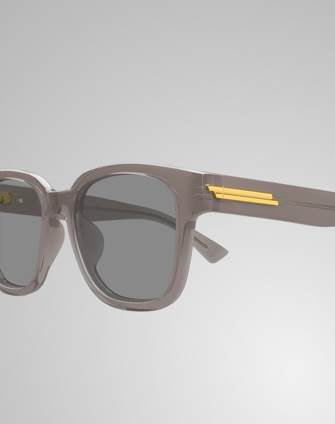 Bottega Veneta BV1461SK-004 – Lunettes de soleil oversize gris (L)