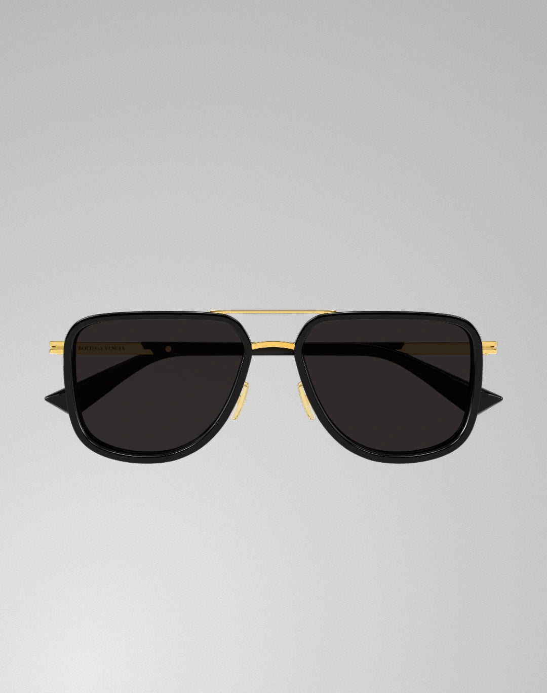 Bottega Veneta BV1463S-001 – Lunettes de soleil caravane noir (XL)