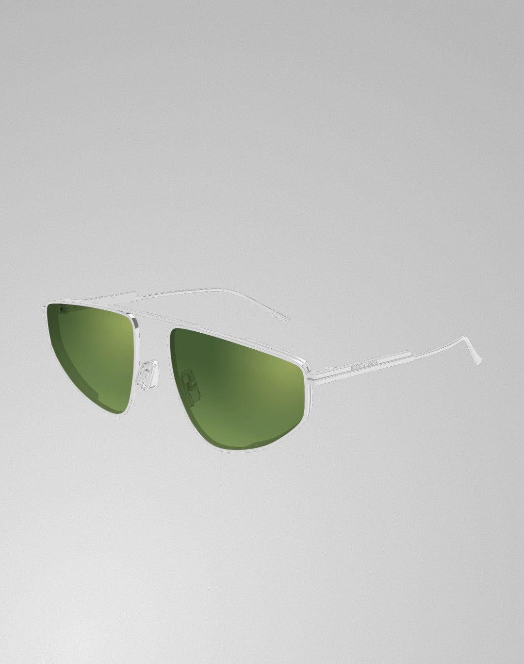 Bottega Veneta BV1466S-002 – Lunettes de soleil caravan argent (XL)