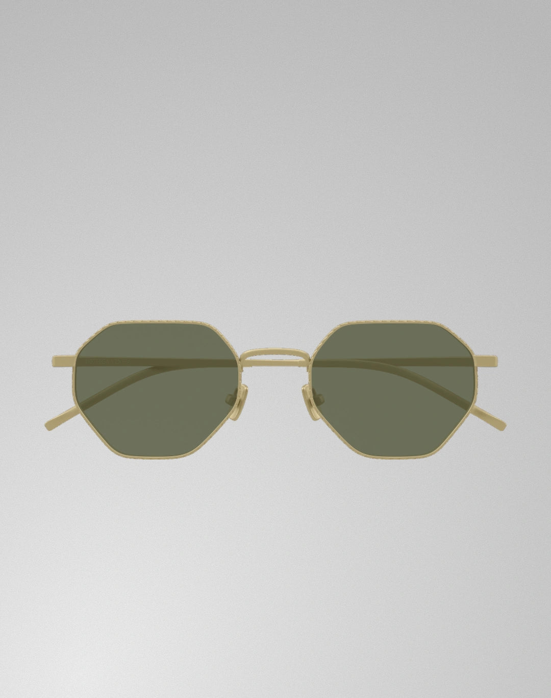 Bottega Veneta BV1471S-003 – Lunettes de soleil géométrique bronze (M)