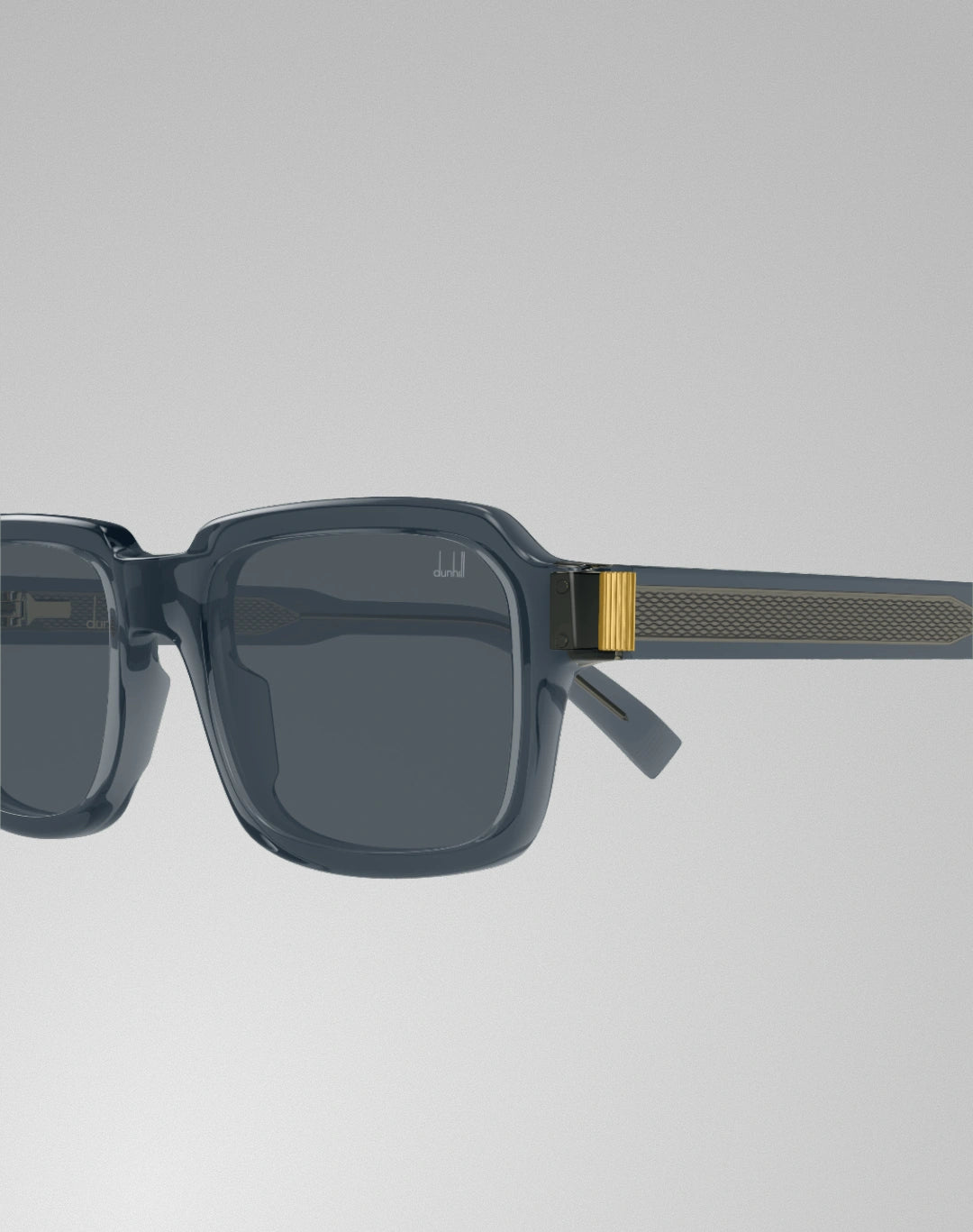 Dunhill DU0057S-006 – Lunettes de soleil carrée gris (L)