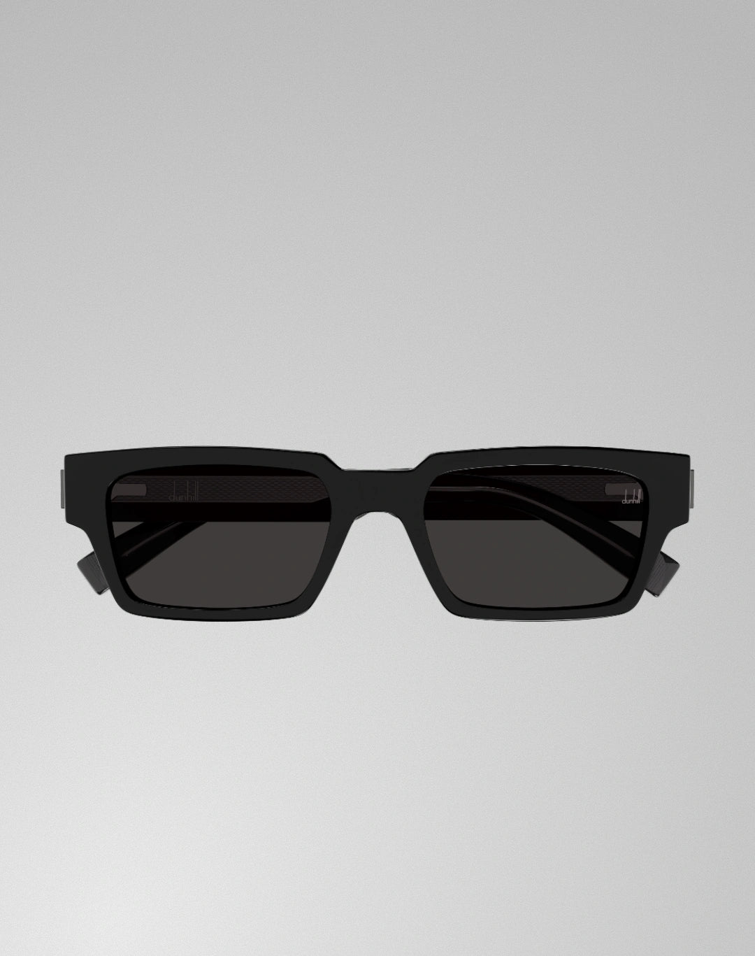 Dunhill DU0079S-001 – Lunettes de soleil rectangulaire noir (L)