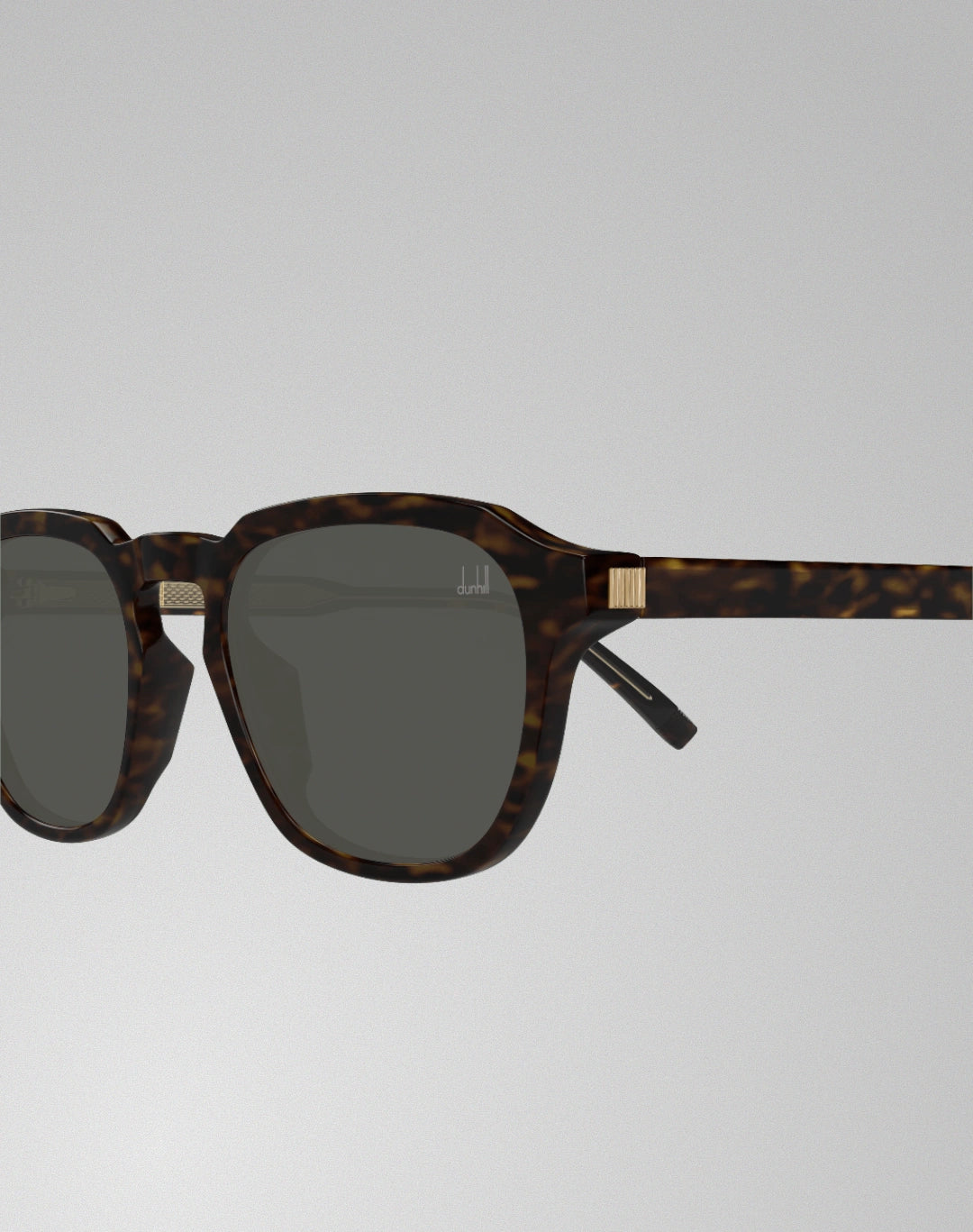 Dunhill DU0082SA-002 – Lunettes de soleil pantoscopique havane (L)