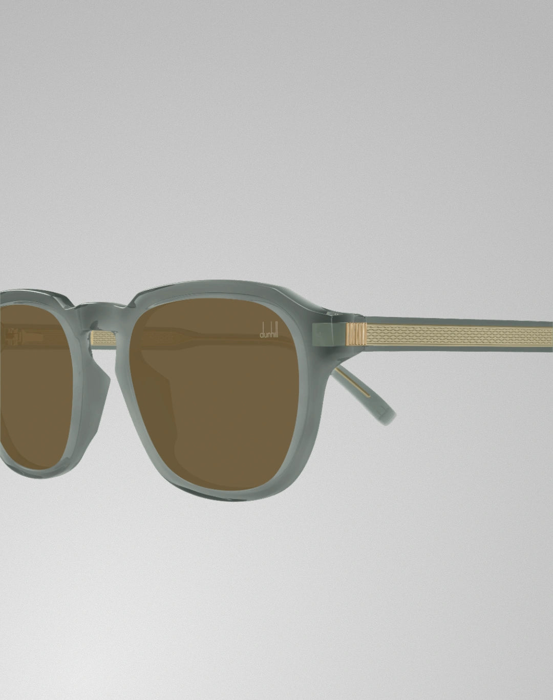 Dunhill DU0082SA-004 – Lunettes de soleil pantoscopique gris (L)