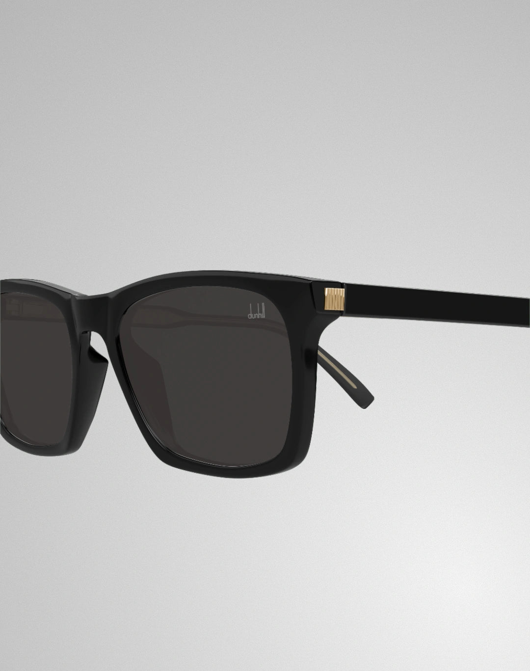 Dunhill DU0083S-001 – Lunettes de soleil rectangulaire noir (M)