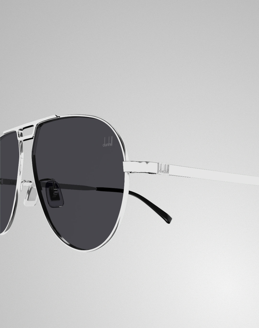 Dunhill DU0084S-003 – Lunettes de soleil rectangulaire or (M)