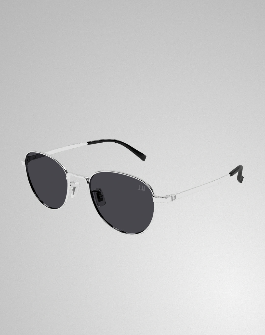 Dunhill DU0085S-003 – Lunettes de soleil ronde argent (M)