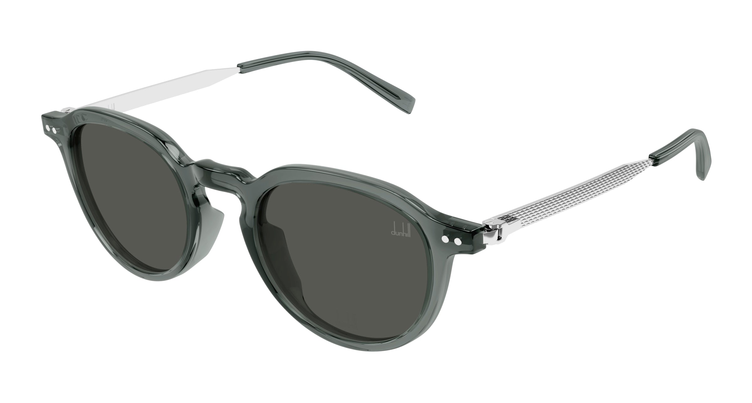 Dunhill DU0091S-004 – Lunettes de soleil panthos gris (L)