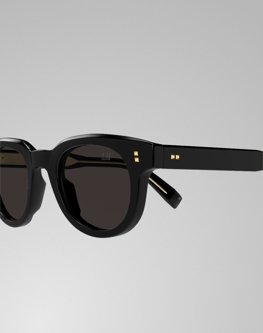 Dunhill DU0097S-001 – Lunettes de soleil ronde noir (S)