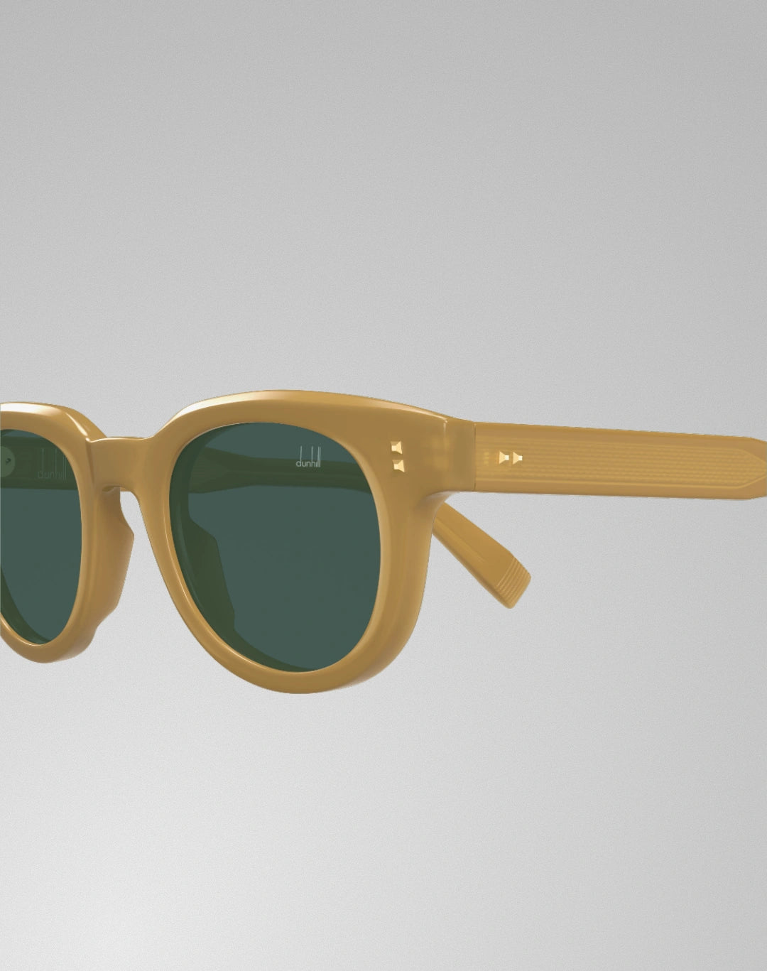 Dunhill DU0097S-003 – Lunettes de soleil ronde orange (S)