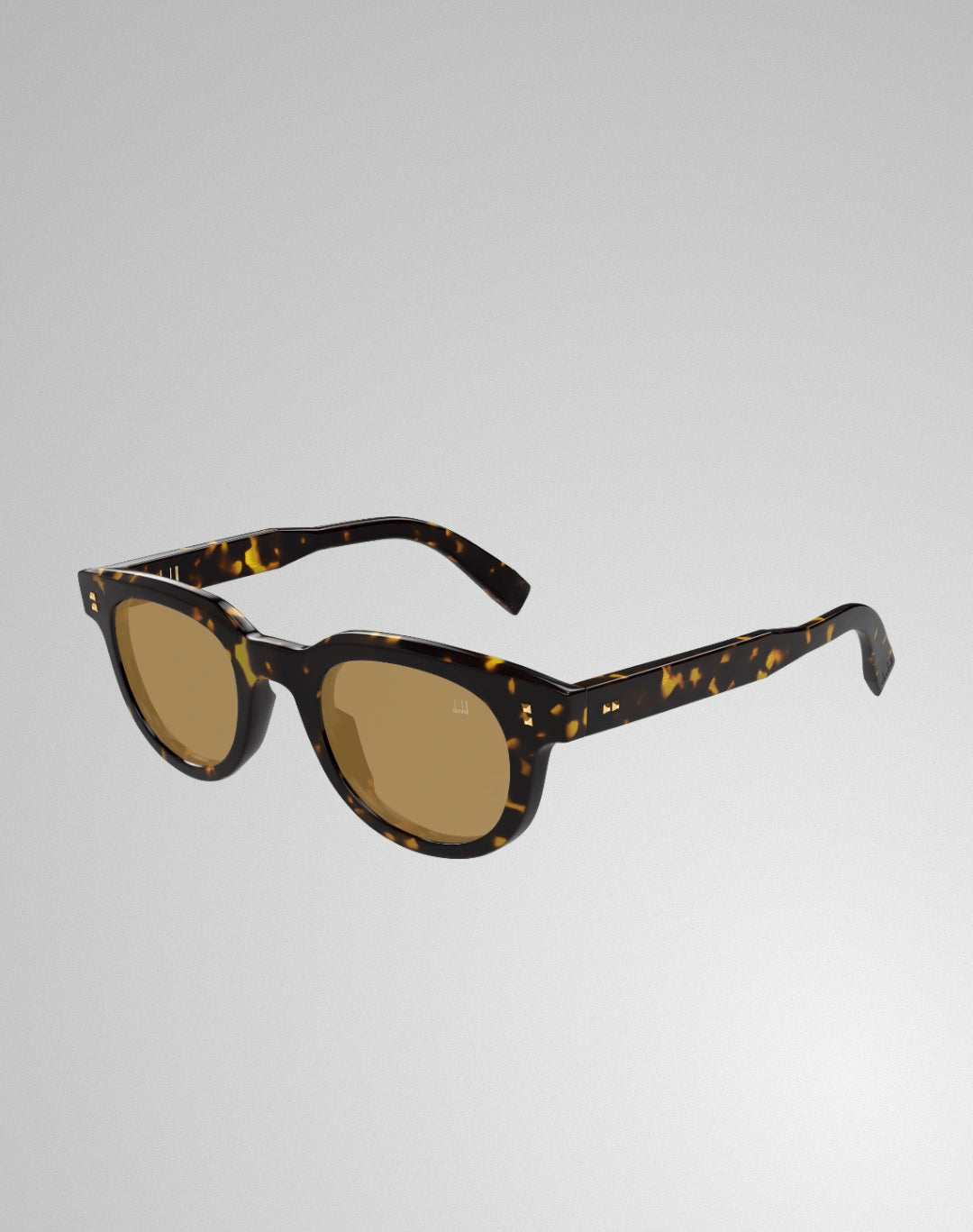 Dunhill DU0097S-004 – Lunettes de soleil ronde havane (S)