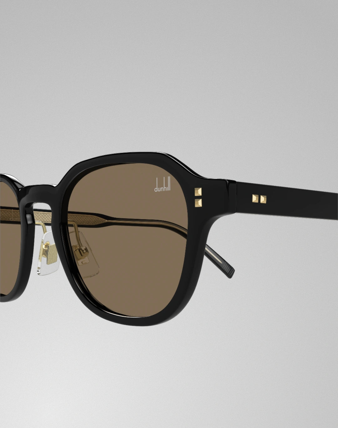 Dunhill DU0114S-001 – Lunettes de soleil rectangulaire noir (L)