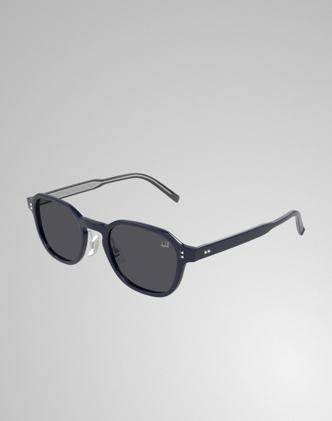 Dunhill DU0114S-005 – Lunettes de soleil rectangulaire argent (L)