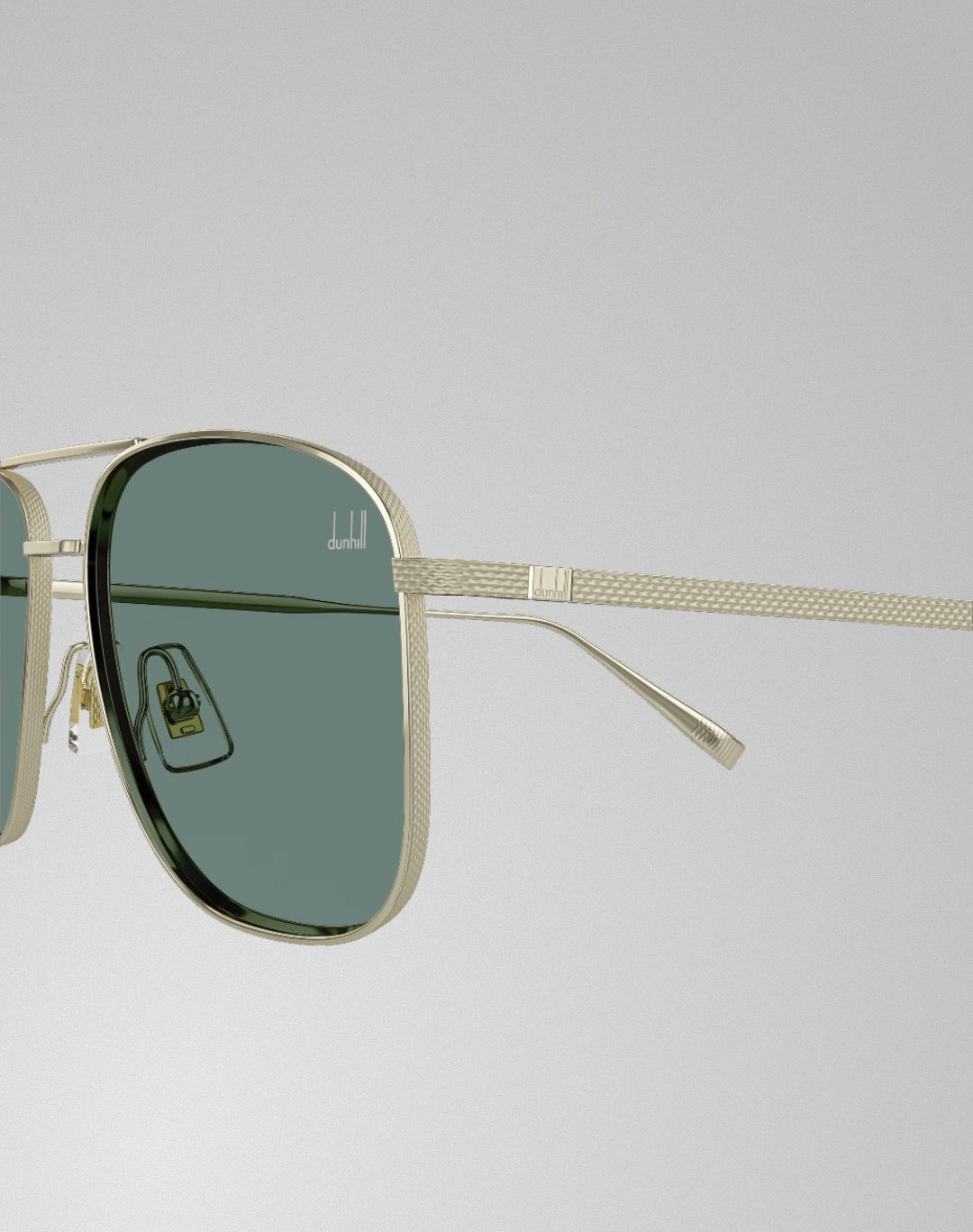 Dunhill DU0118S-001 – Lunettes de soleil pilote or (L)