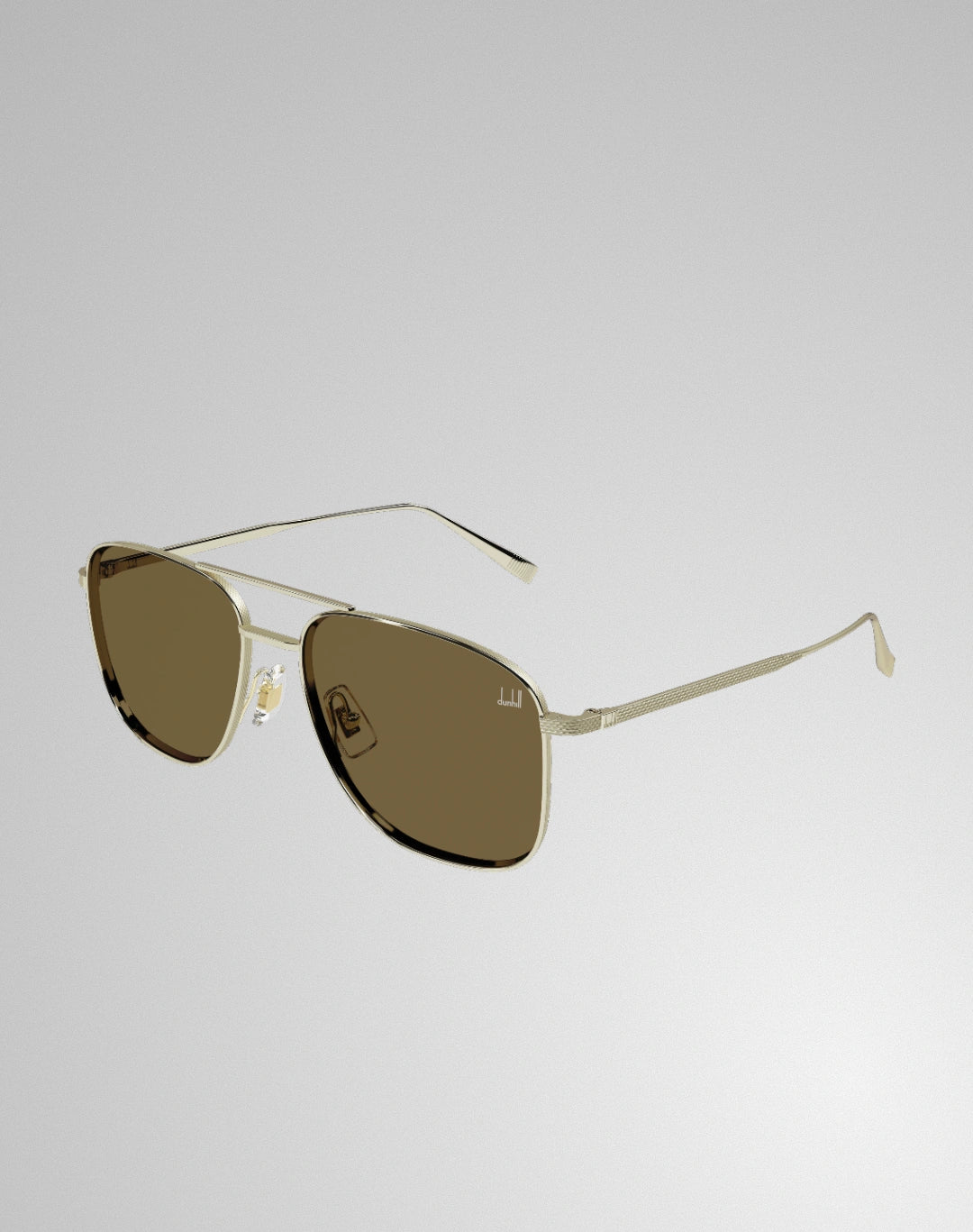 Dunhill DU0118S-002 – Lunettes de soleil pilote or (L)