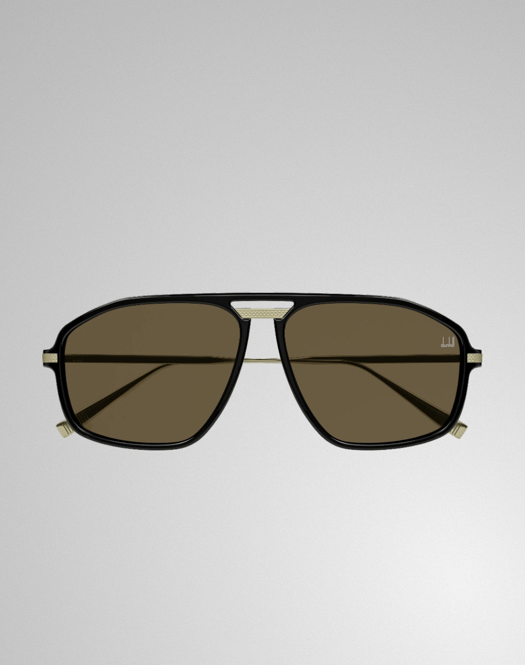 Dunhill DU0120S-001 – Lunettes de soleil pilote carrée noir (XL)