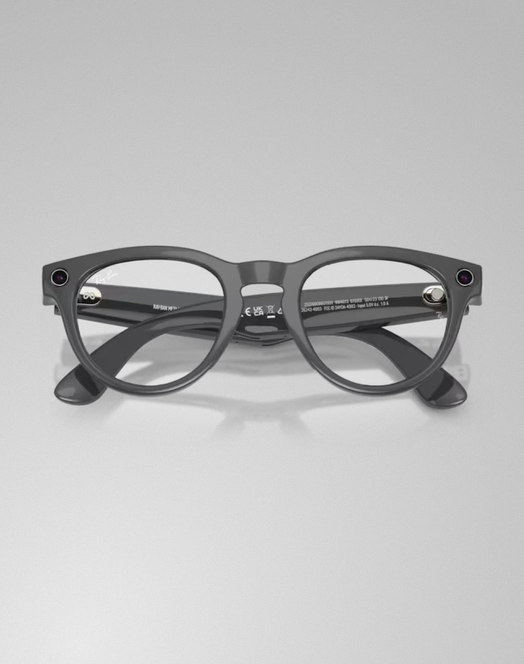 Ray-Ban Headliner 0RW4013 6702/CE – Lunettes de soleil pantos gris astéroïde