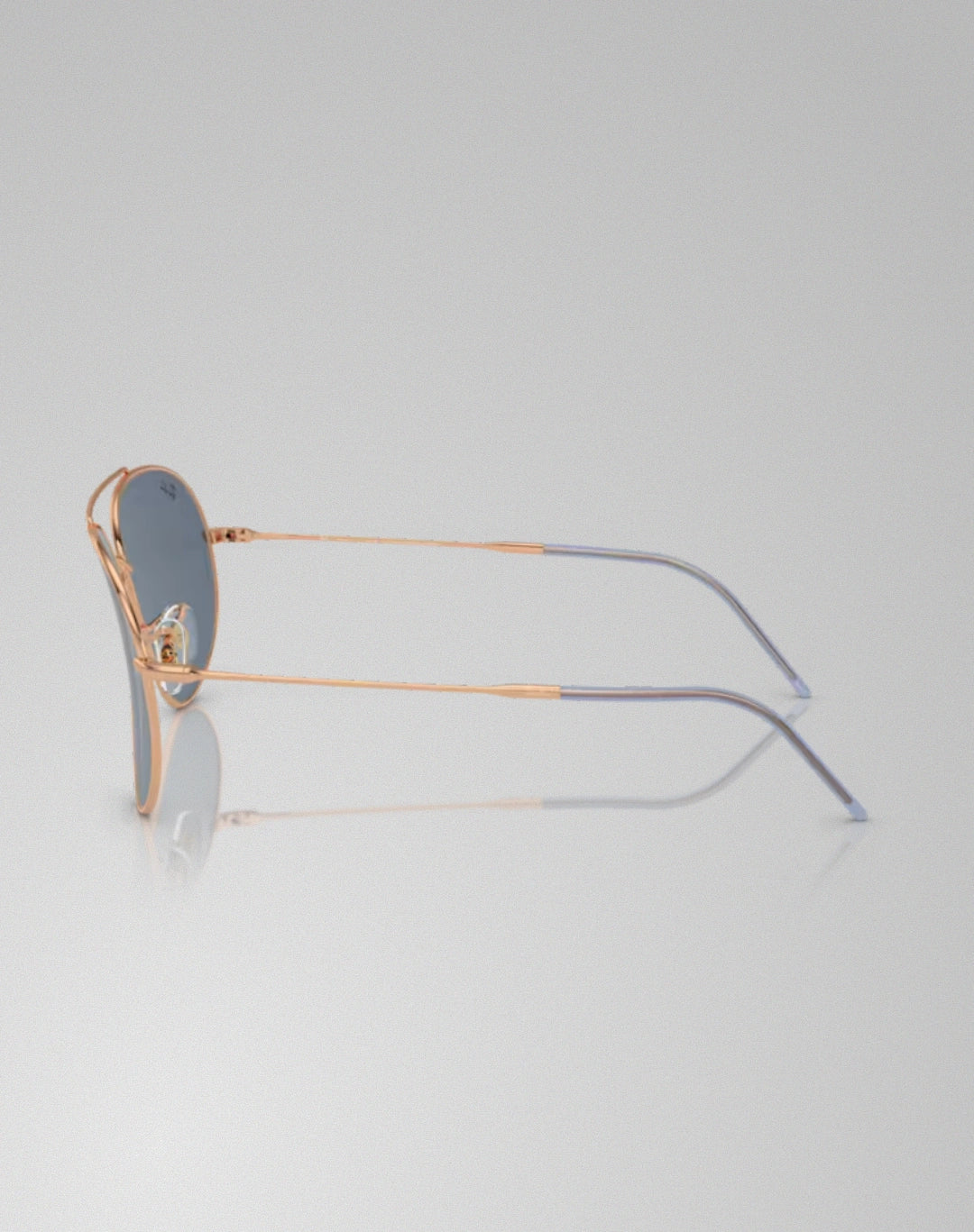 Ray-Ban 0RB0101S-92023A – Lunettes de soleil pilote or rose