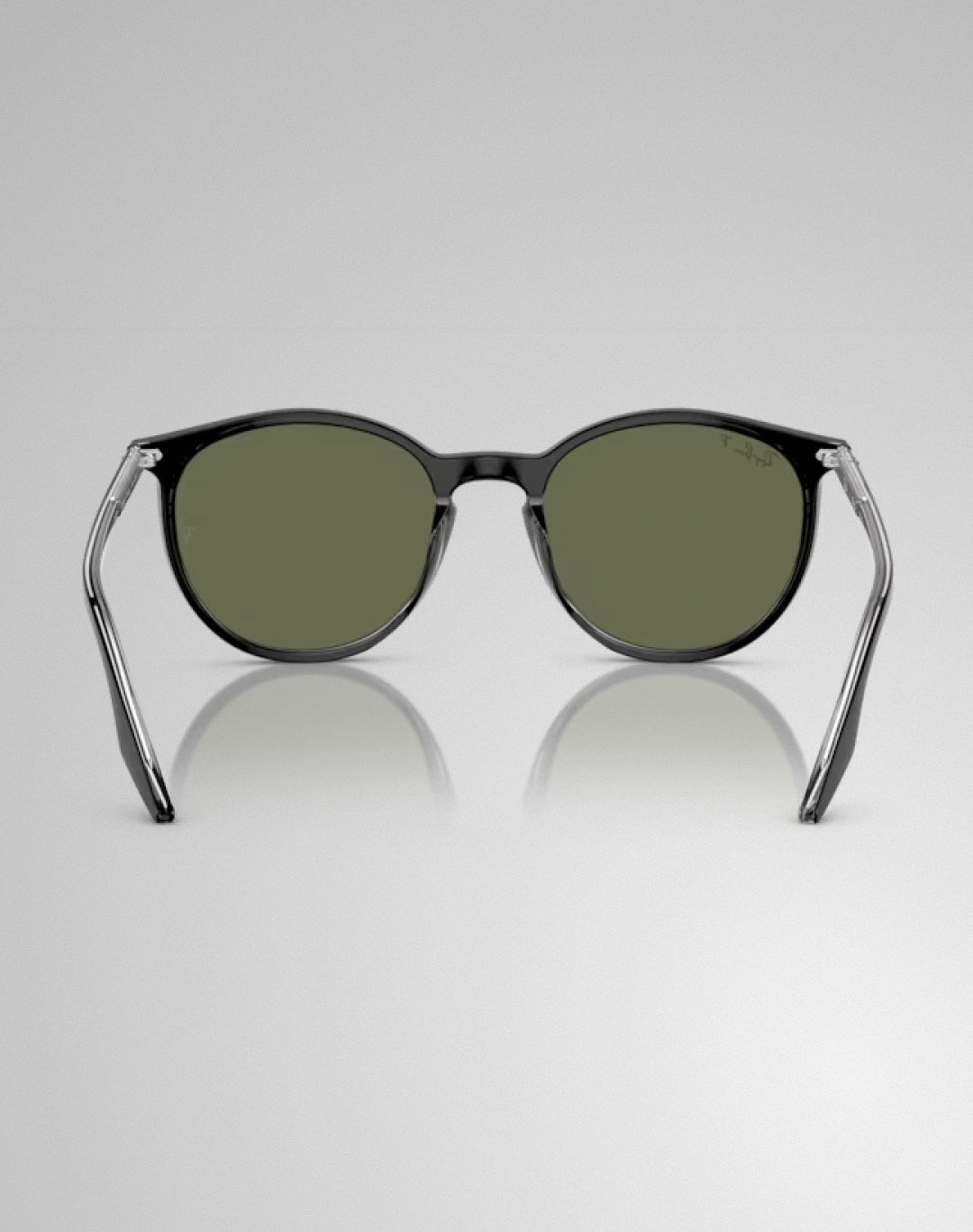 Ray-Ban RB2204-91958 – Lunettes de soleil pantos noir sur transparent