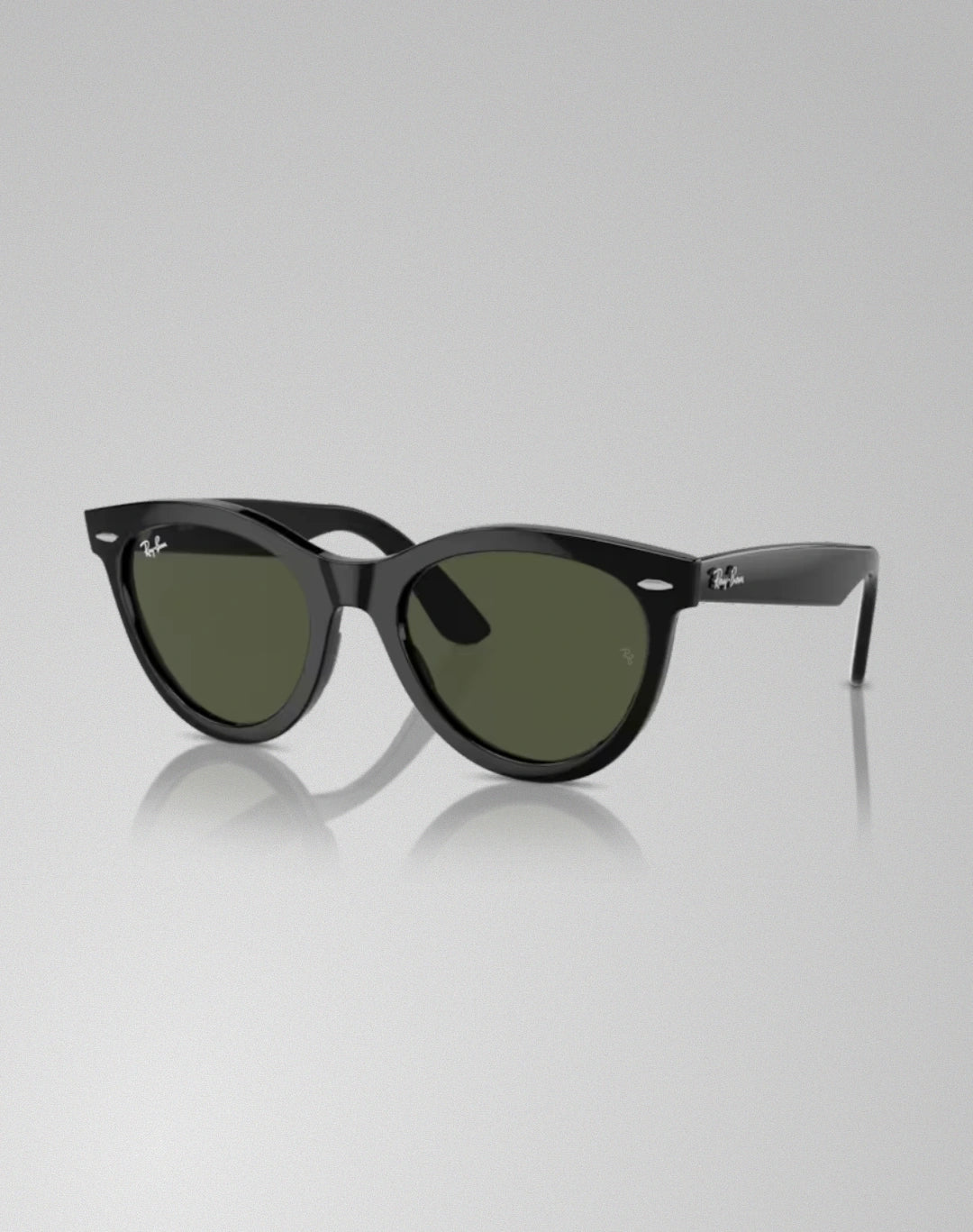 Ray-Ban RB2241-90131 – Lunettes de soleil rond noir