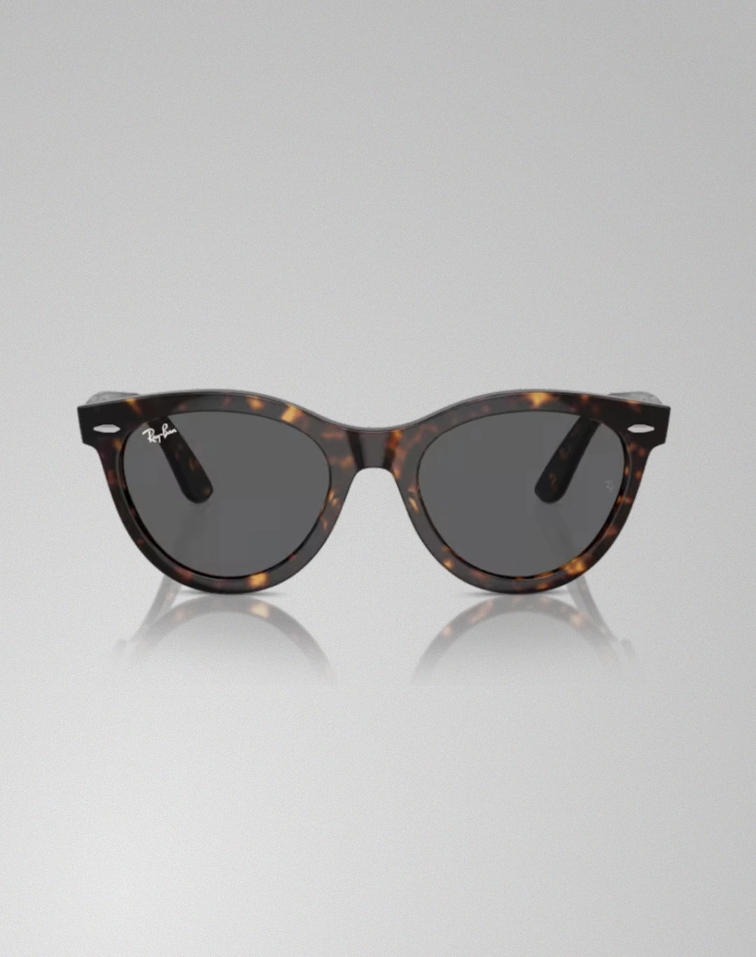 Ray-Ban RB2241-902B1 – Lunettes de soleil rond havana