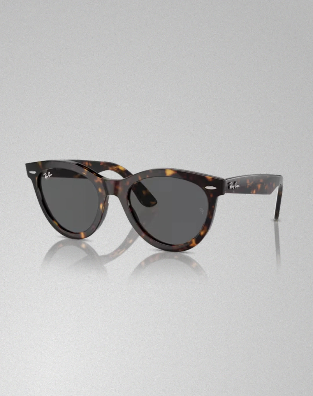 Ray-Ban RB2241-902B1 – Lunettes de soleil rond havana