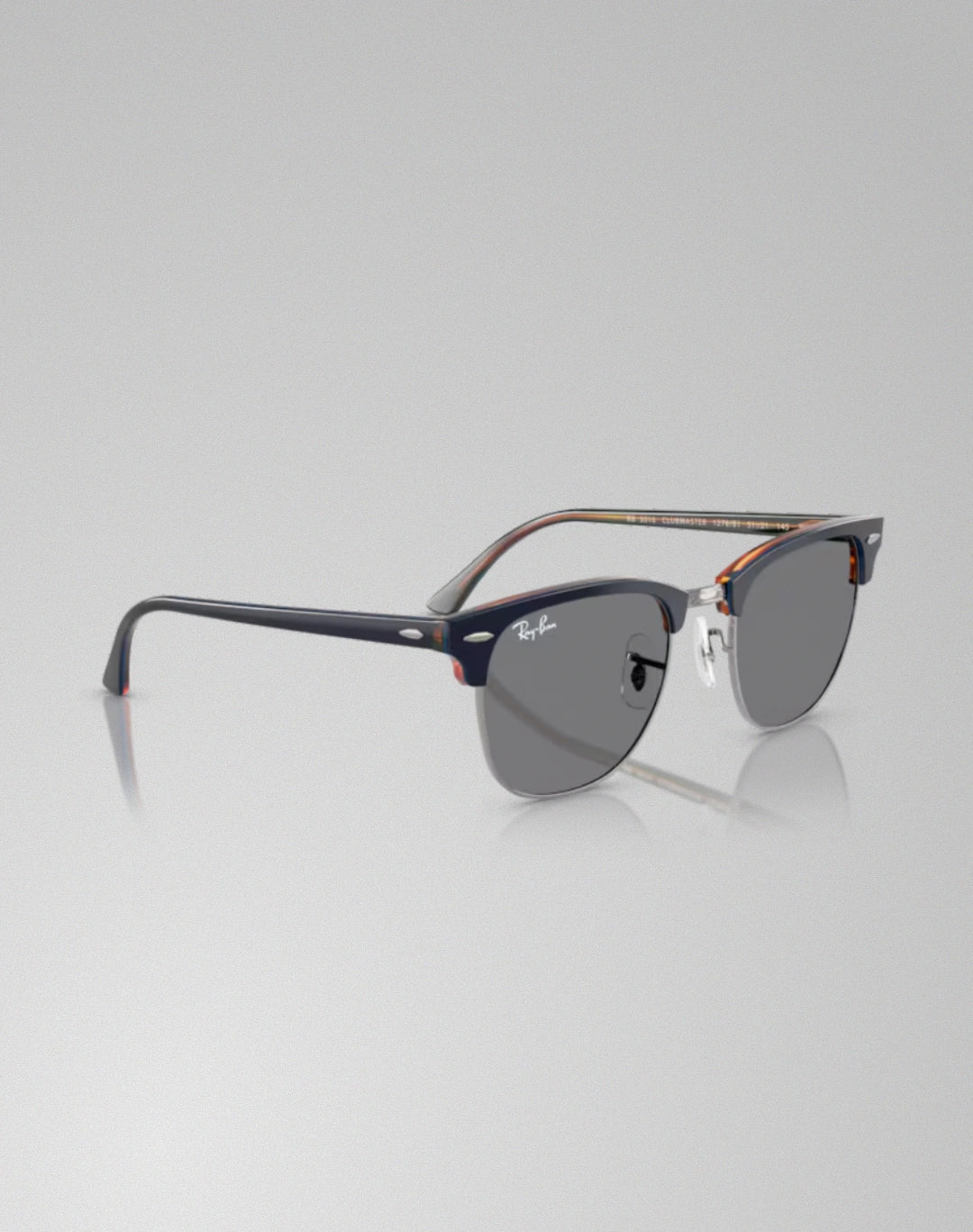 Ray-Ban RB3016-1278B1 – Lunettes de soleil Carré gunmetal bleu