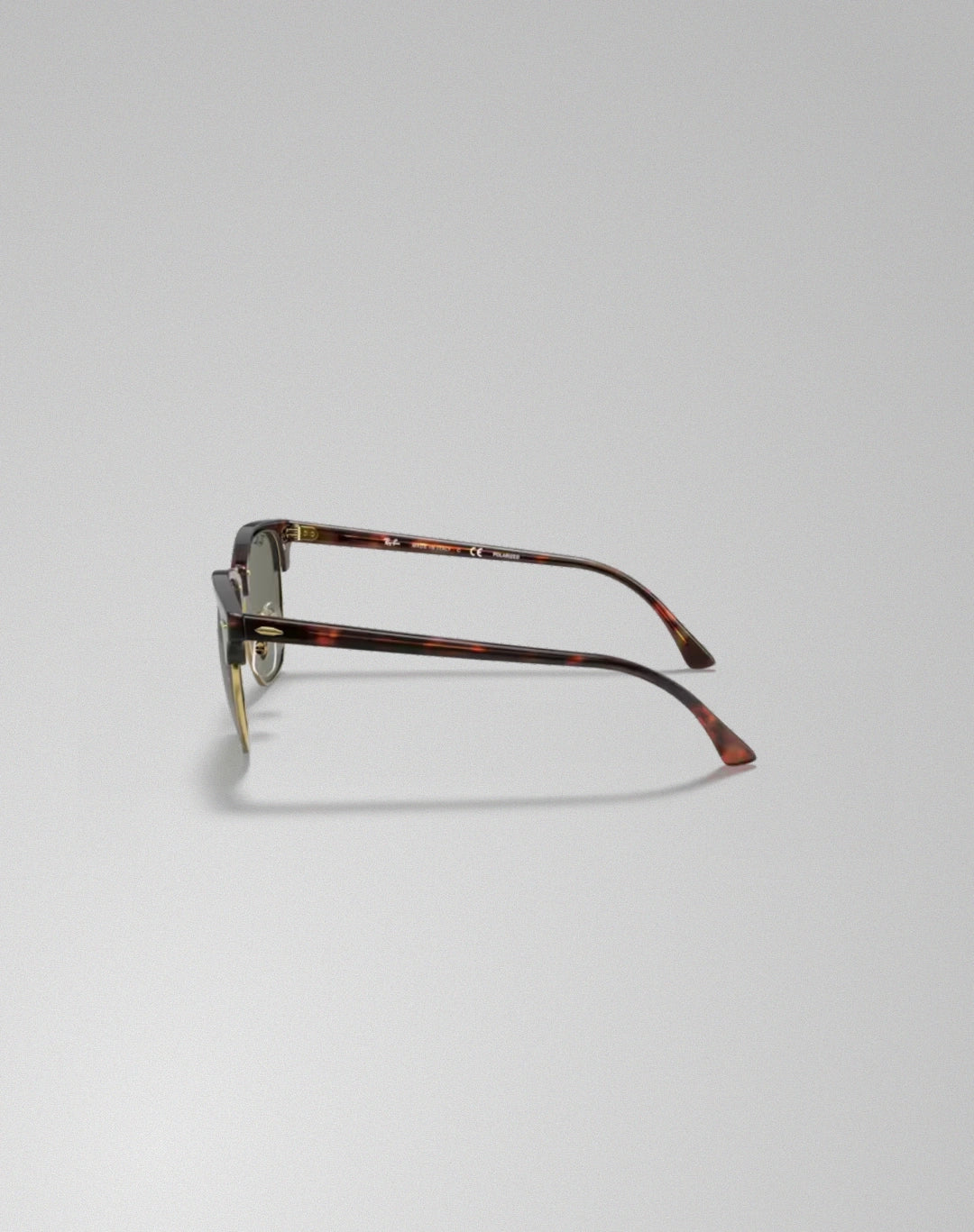 Ray-Ban RB3016-99058 – Lunettes de soleil Carré haut écaille de tortue sur doré