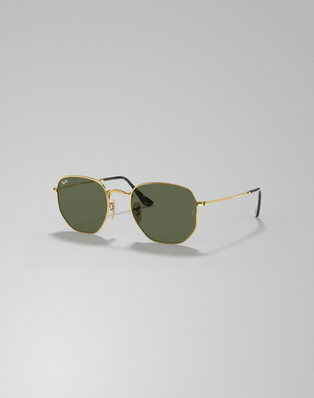 Ray-Ban RB3548N-001 – Lunettes de soleil Irrégulier doré arista