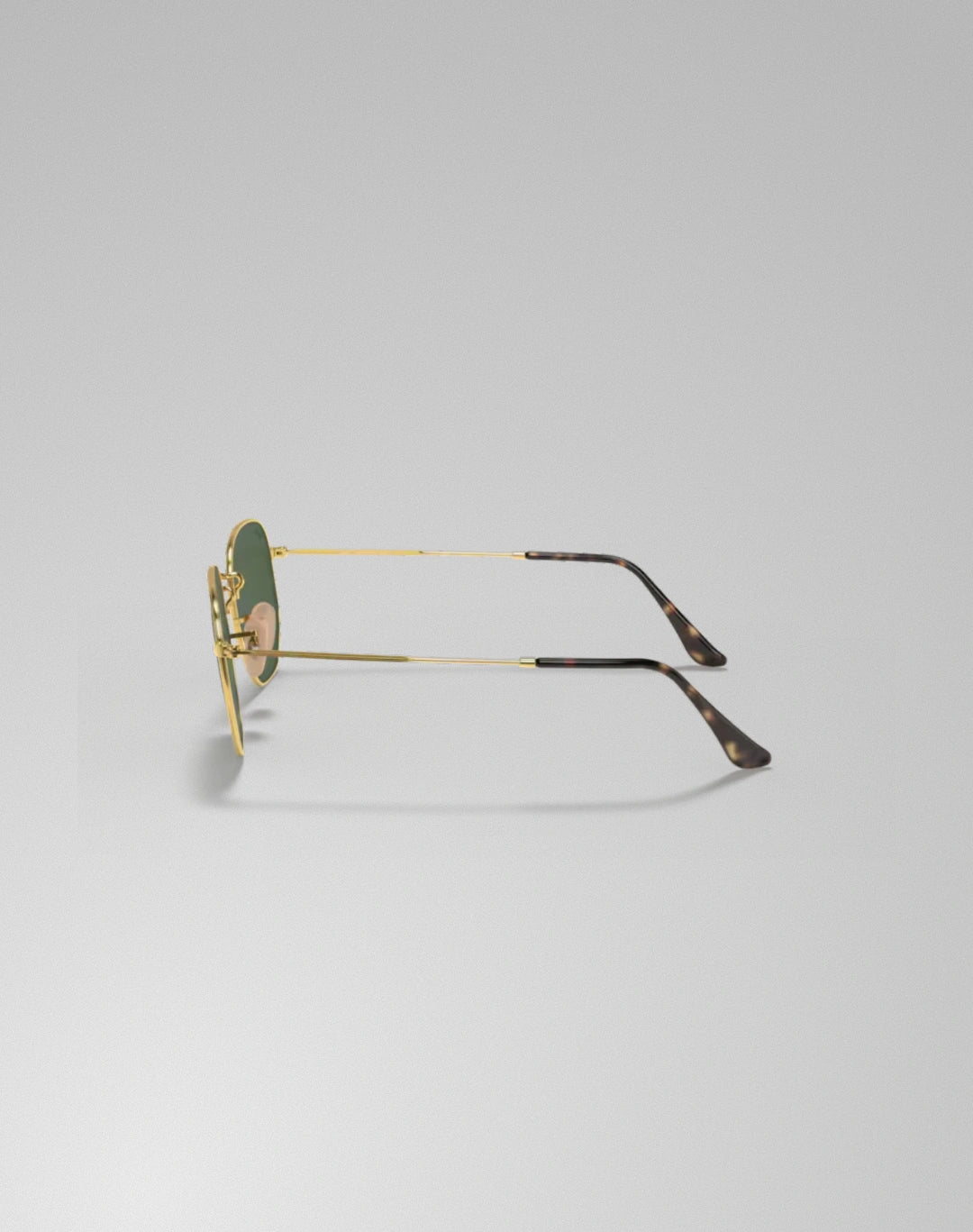 Ray-Ban RB3548N-001 – Lunettes de soleil Irrégulier doré arista