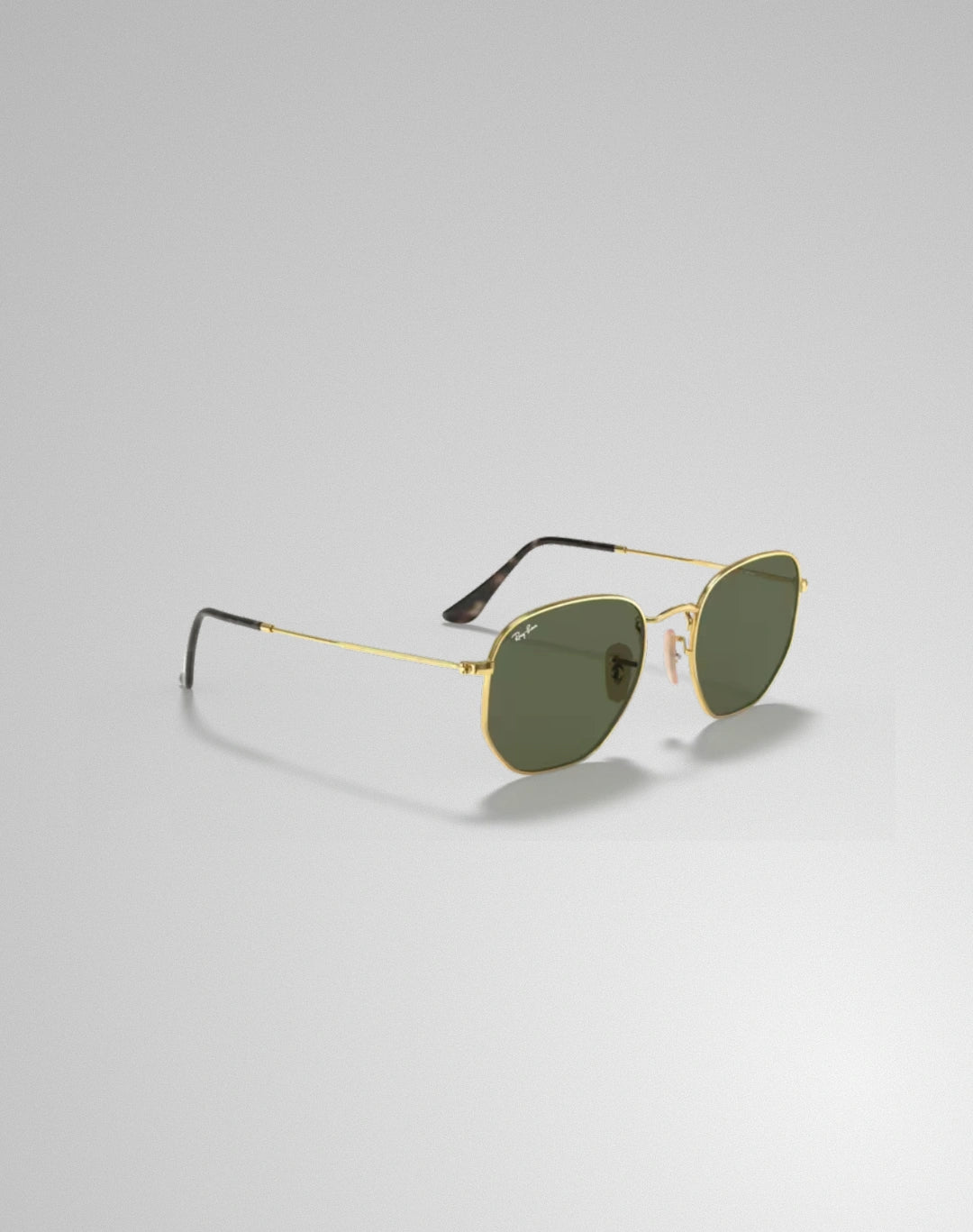 Ray-Ban RB3548N-001 – Lunettes de soleil Irrégulier doré arista