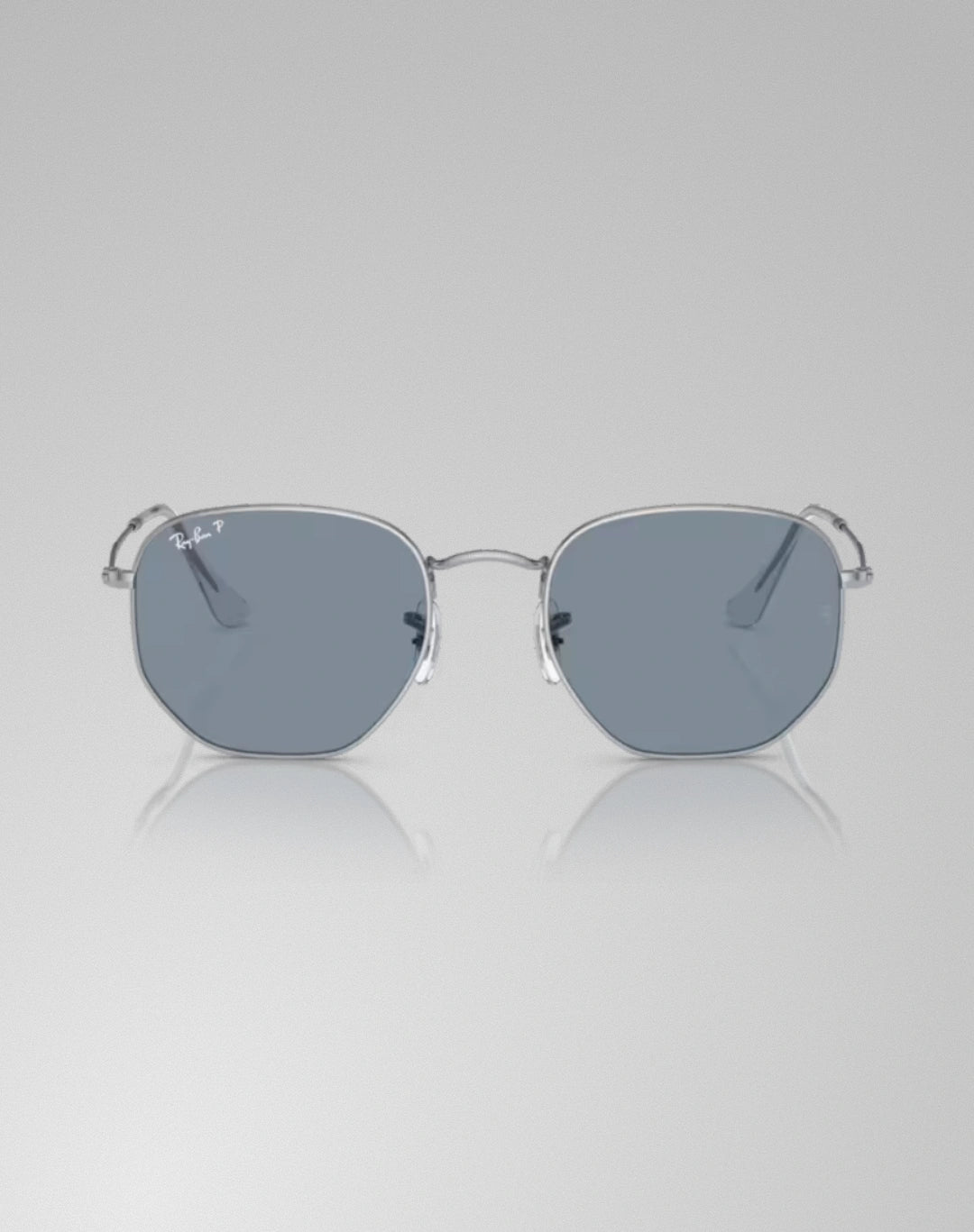 Ray-Ban RB3548N-00302 – Lunettes de soleil Irrégulier argent