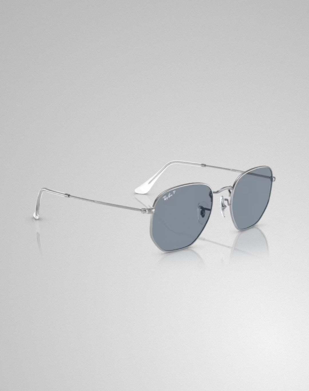 Ray-Ban RB3548N-00302 – Lunettes de soleil Irrégulier argent