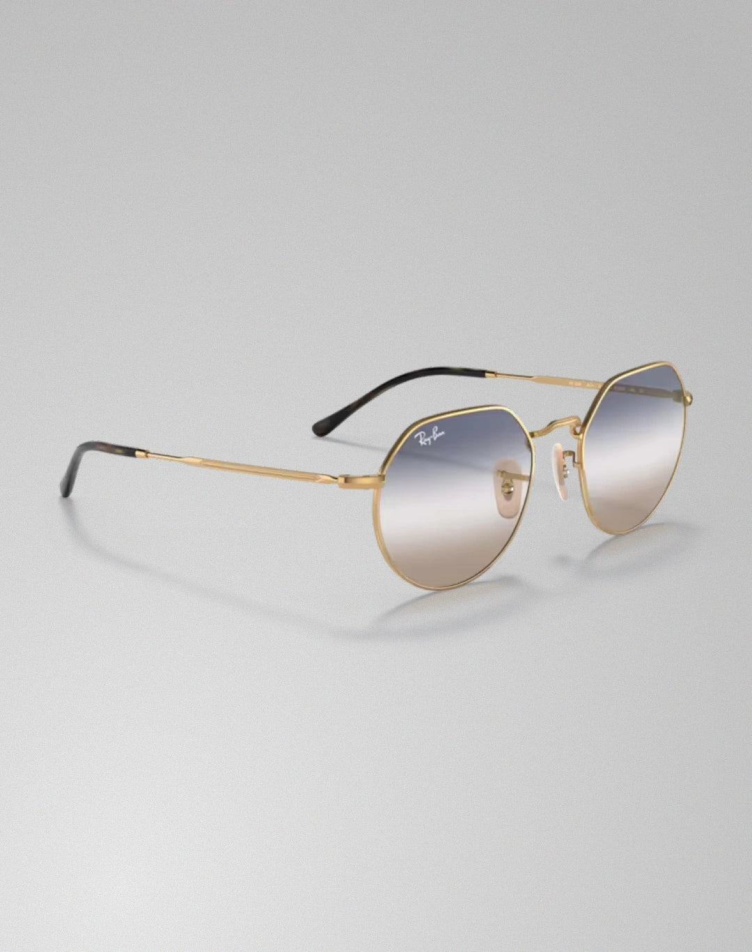 Ray-Ban RB3565-001GD – Lunettes de soleil irrégulier doré arista