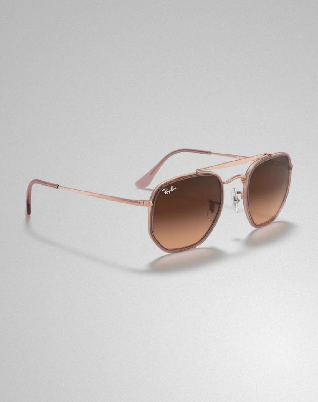 Ray-Ban RB3648M-9069A5 – Lunettes de soleil Irrégulier cuivre