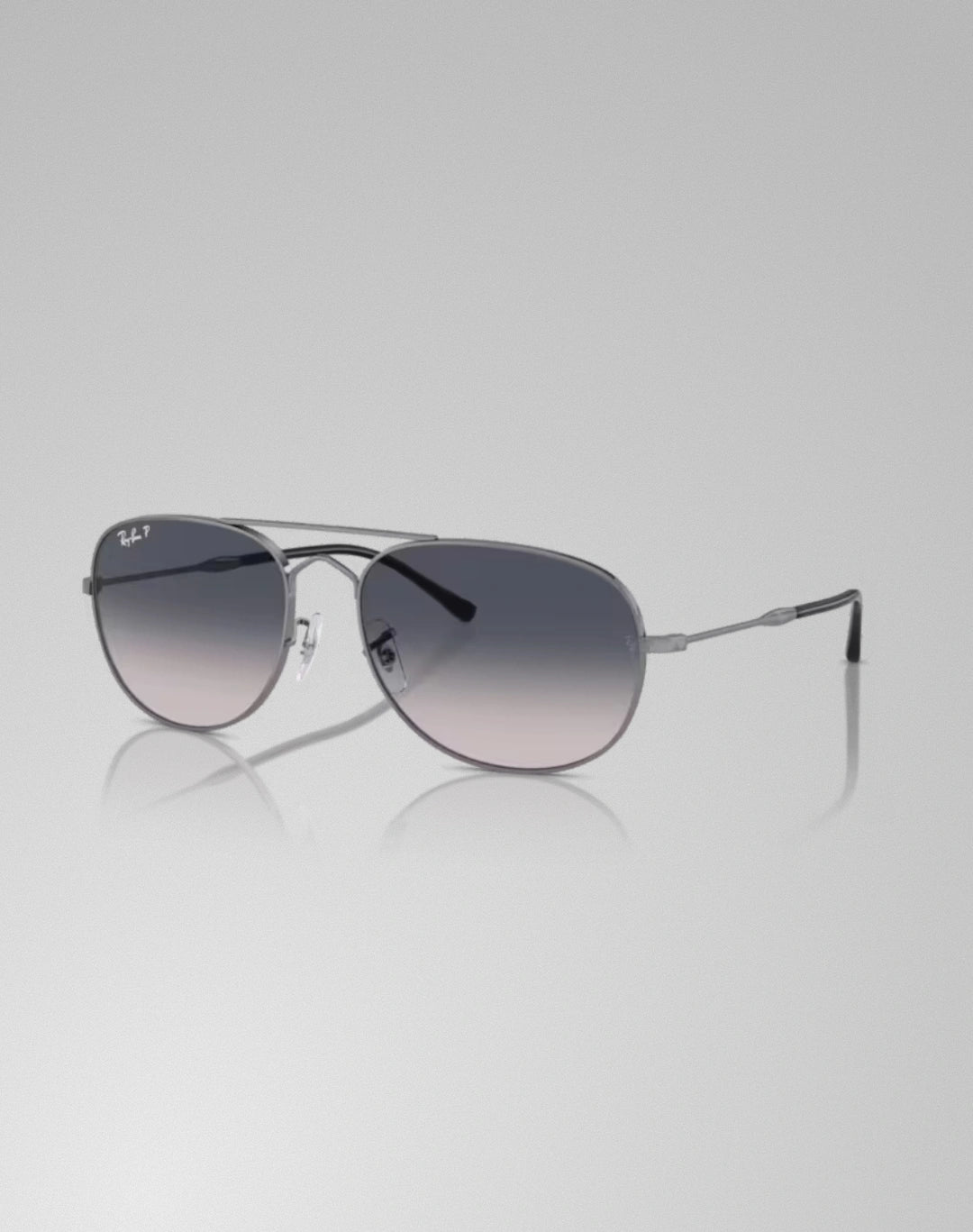 Ray-Ban RB3735-00478 – Lunettes de soleil pilote gunmetal