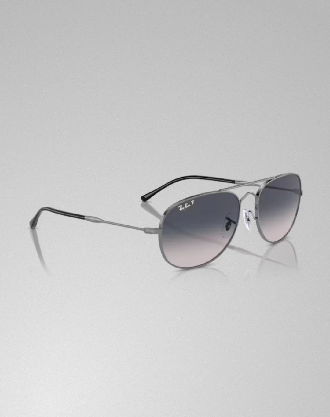 Ray-Ban RB3735-00478 – Lunettes de soleil pilote gunmetal